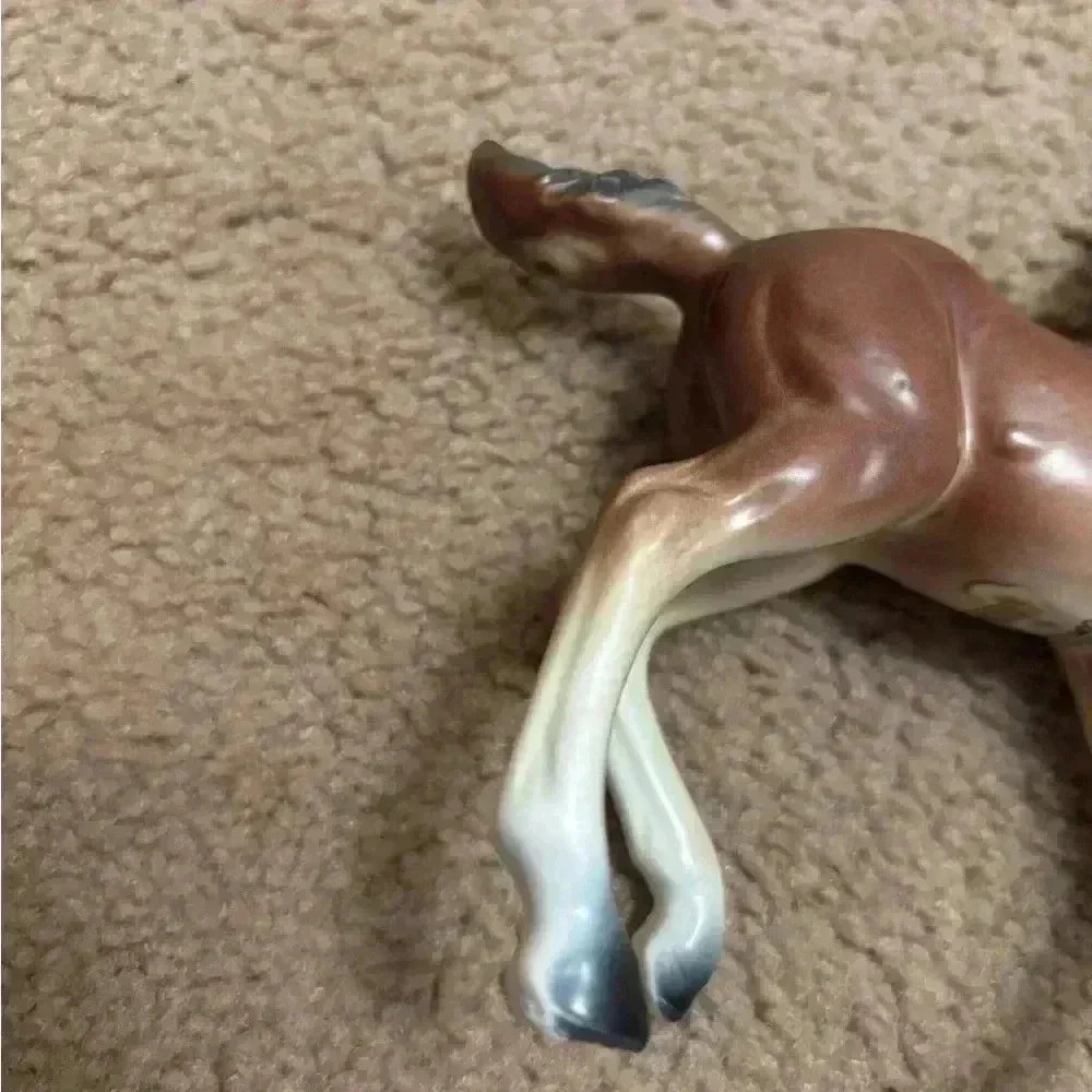Vintage Horse porcelain figurine foal, made by Kreiss & Company made in Japan - Picture 6 of 11